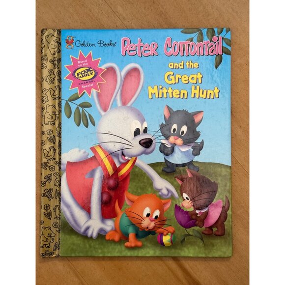 Peter Cottontail And The Great Mitten Hunt Little Golden Book Easter Gift - Picture 1 of 5